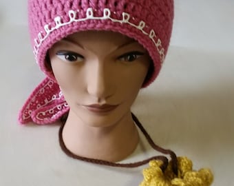 Izzy Crochet Hat (Jake and the Neverland Pirates)