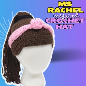 Ms Rachel styled costume hat by CandidlyCrystal Crochet