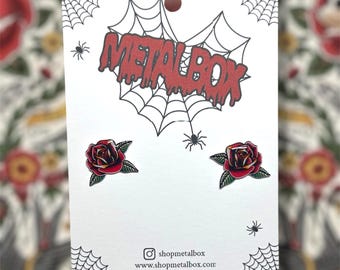 Brincos de Rosa Tradicional