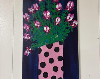 Fiori in vaso a pois - NLE 2026