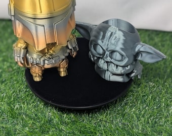 The Mandolorian and Grogu "Baby Yoda" Decorative Planters