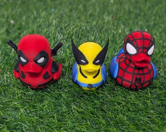 Ducks ispirate a Spider-Man, Deadpool e Wolverine