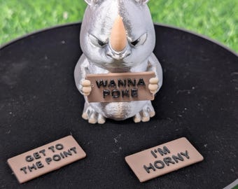 Rhino Animals with Attitude!