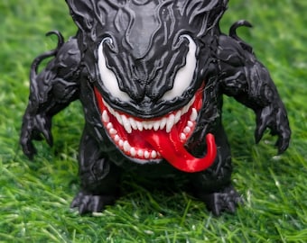 Venom Gengar Pokemon & Marvel Cross Over 3D Printed Toy Desk Decor