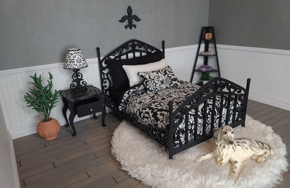 French country iron bed best sale