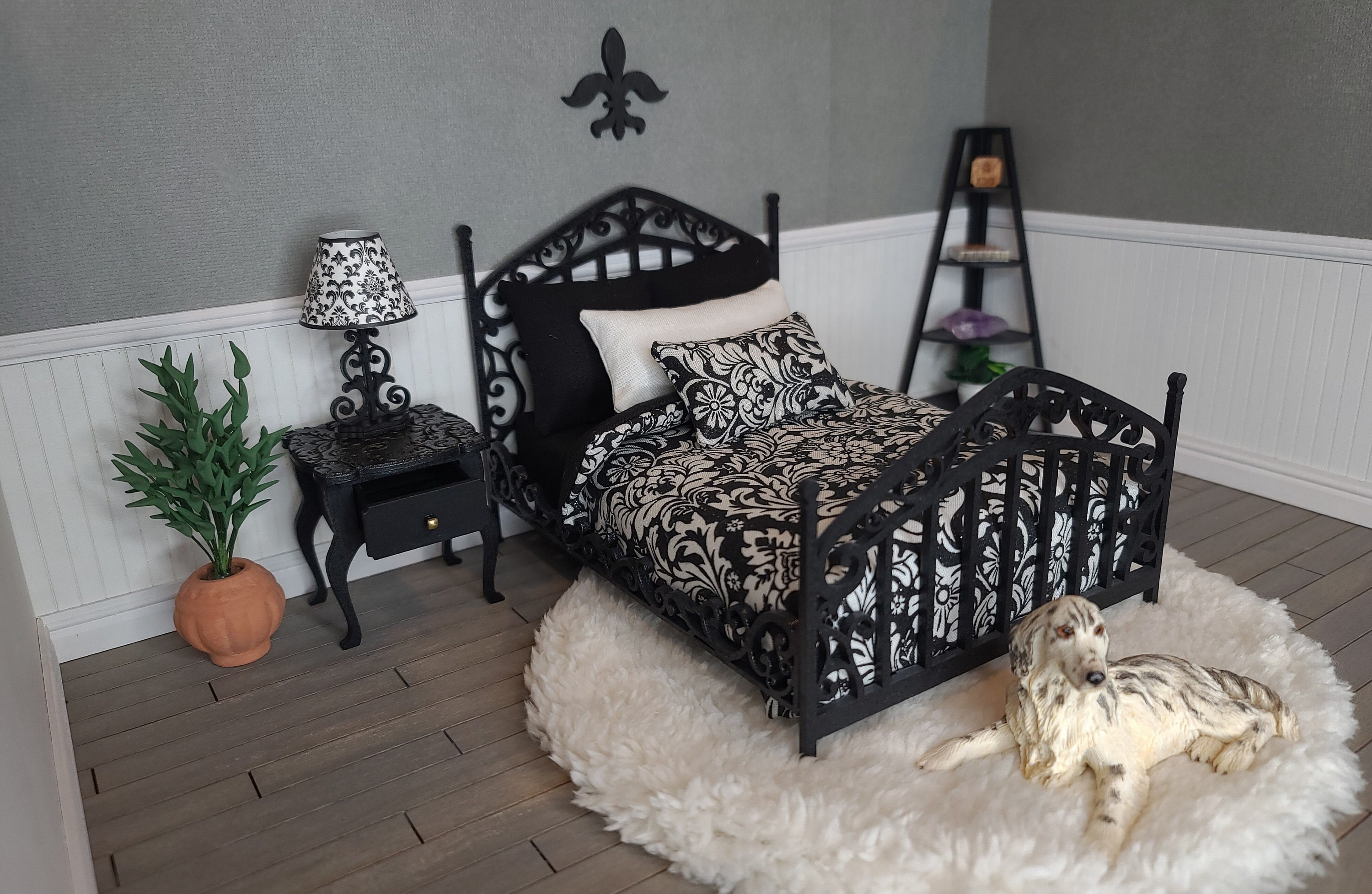 Iron Doll Bed Etsy