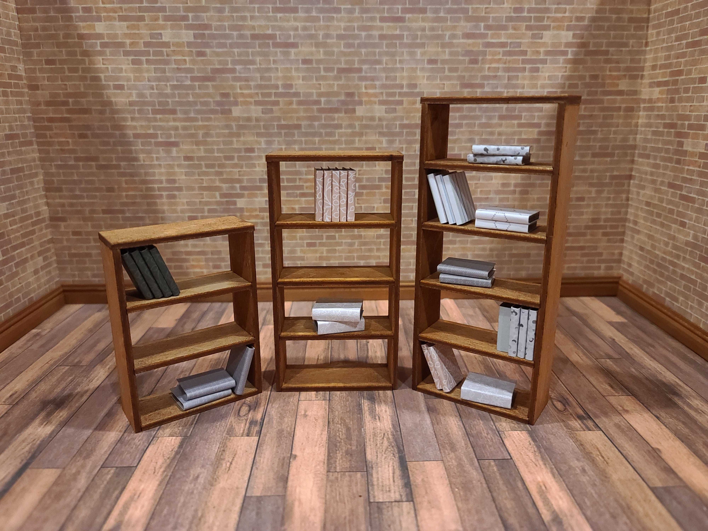 Small open 2024 back bookcase