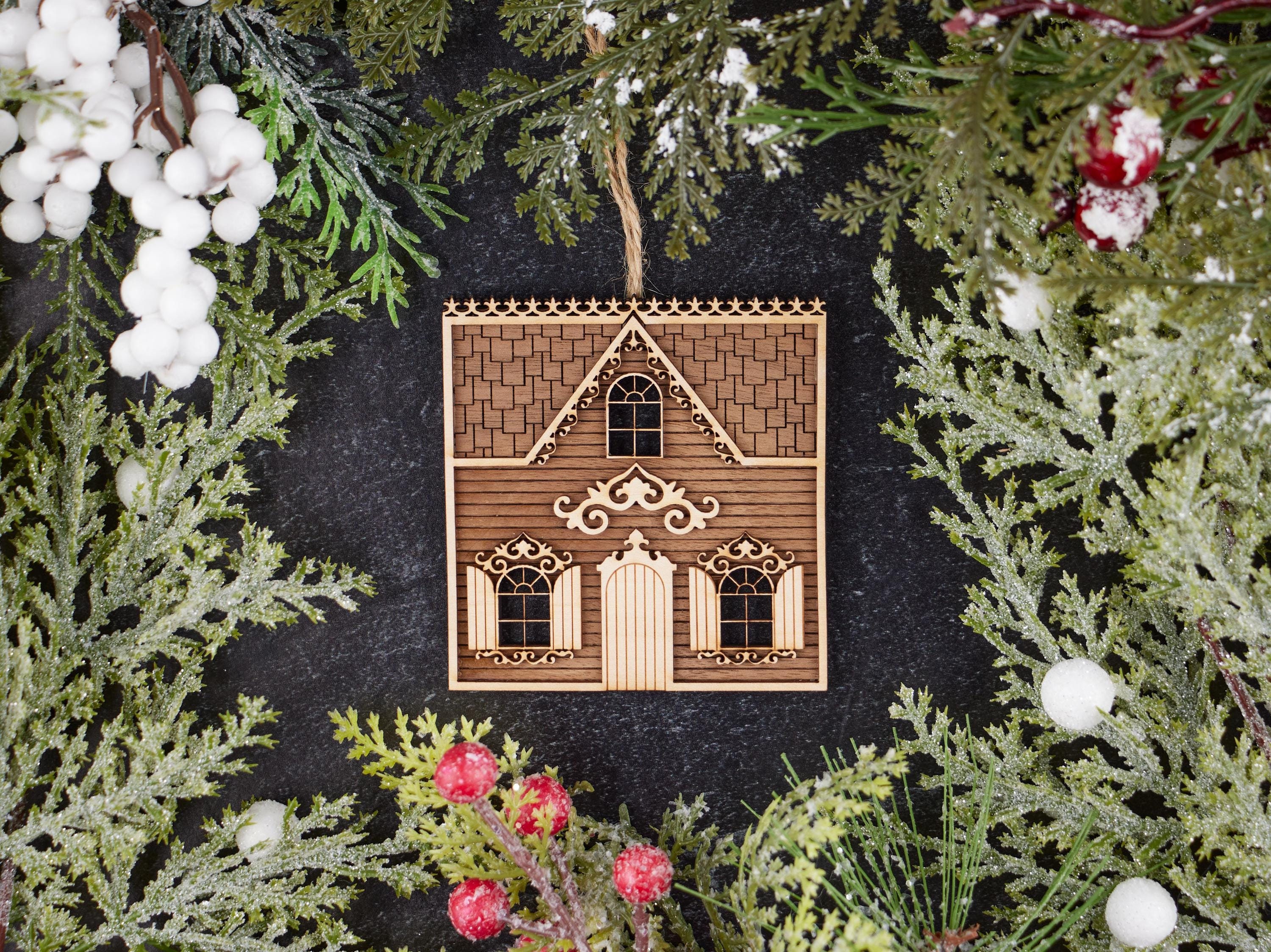 miniature-victorian-cottage-house-christmas-ornament-victorian-house