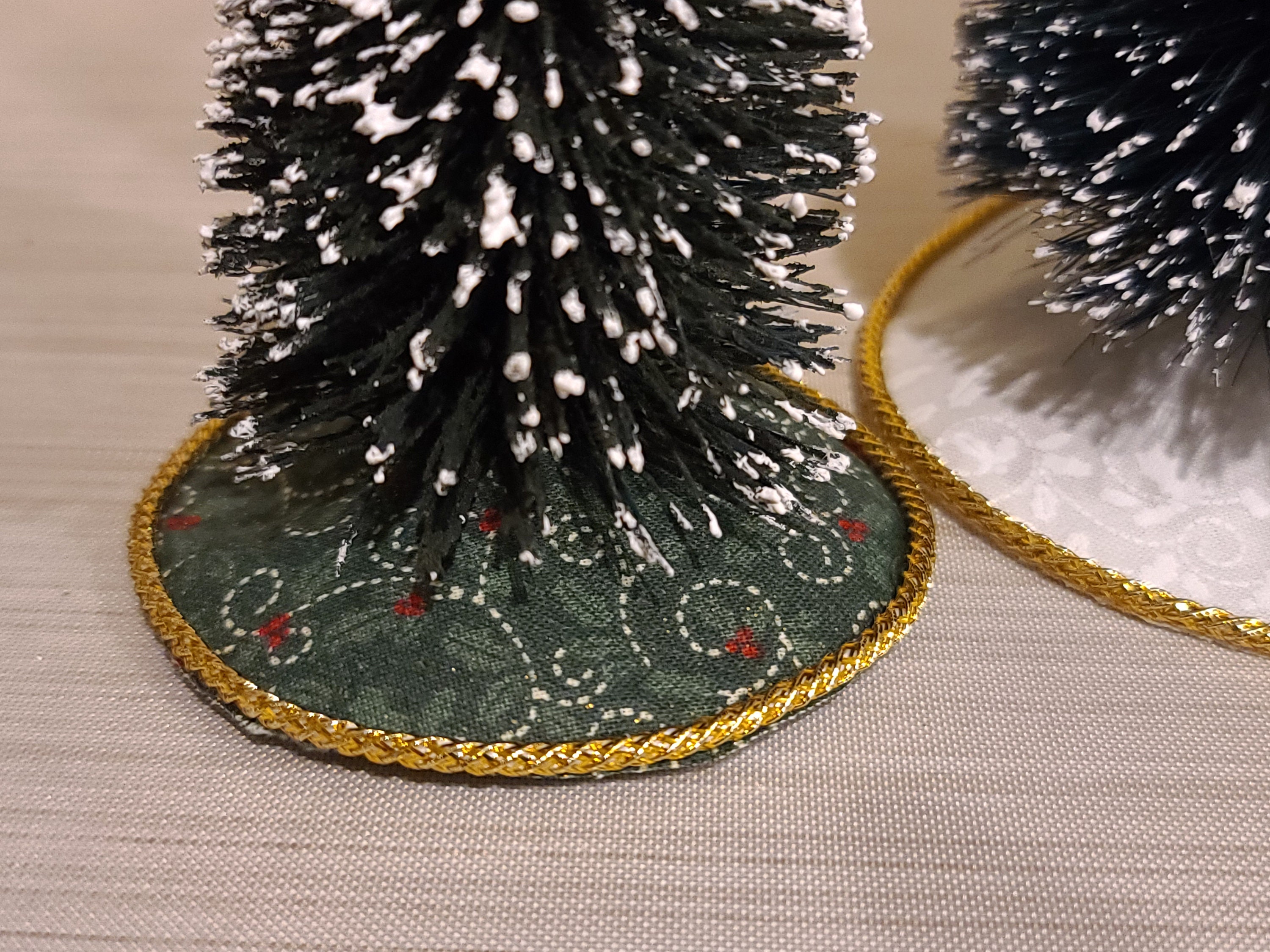 Miniature Christmas Tree Skirt Dollhouse Tree Skirt 112 Etsy