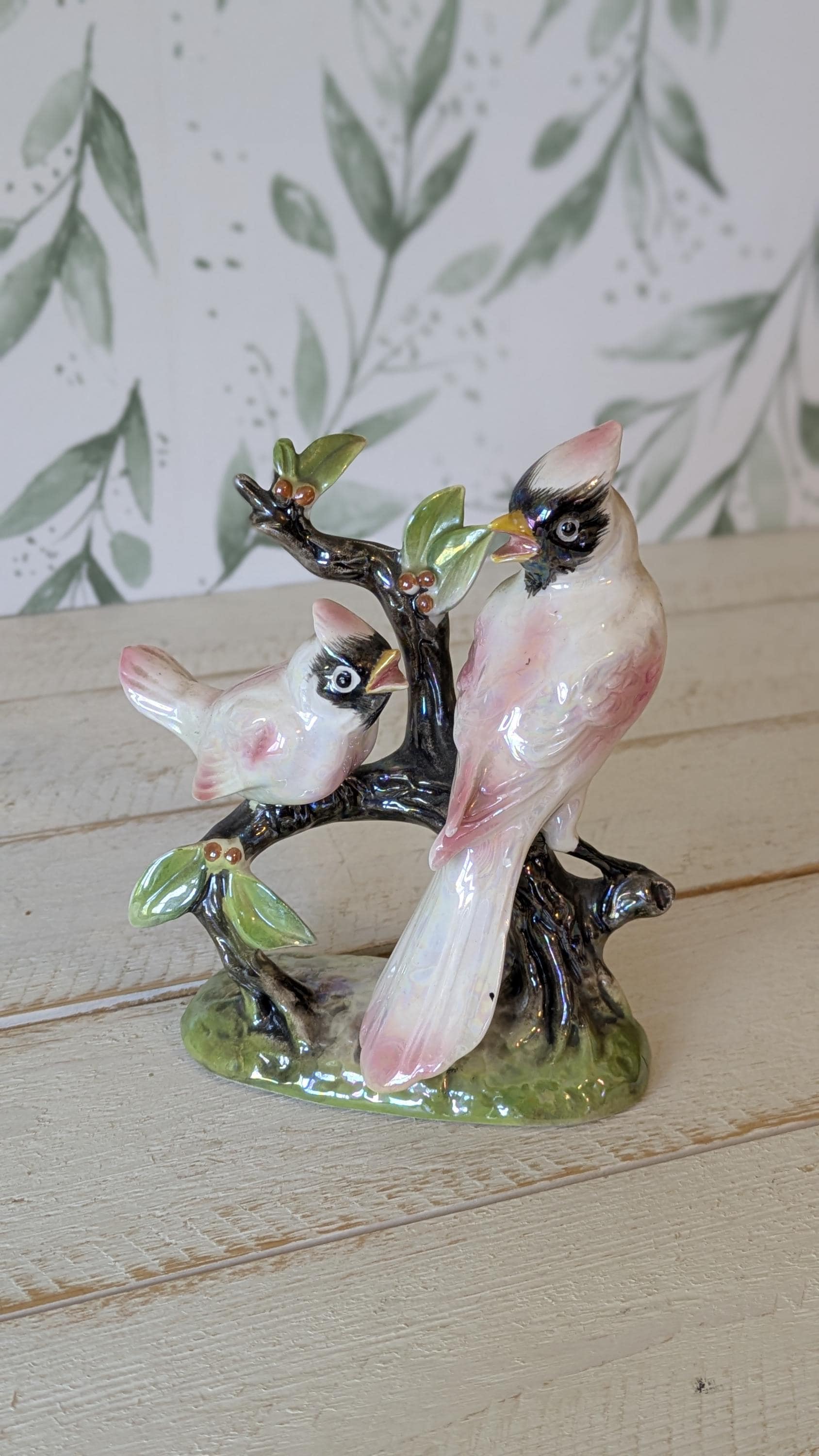 Ceramic Bird Figurines Japanese - Etsy