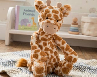 A Vintage 2000 Jellycat Giraffe Rucksack Backpack, Sling Bag