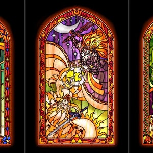 History of Zelda and Ganondorf Prints -12x18