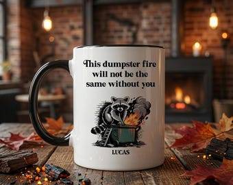 Personalized Will Not Be The Same Without You Mug, Funny Coworker Retirement Gift