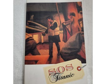 SOS Titanic by Eve Bunting Paperback Historical Fiction 1996 Harcourt Brace