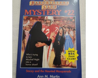 The Baby-Sitters Club Mystery #22 Stacey Haunted Masquerade Ann M Martin 1995