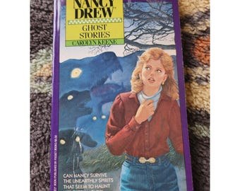 Nancy Drew Ghost Stories Carolyn Keene Minstrel Book 1987 Paperback Mystery