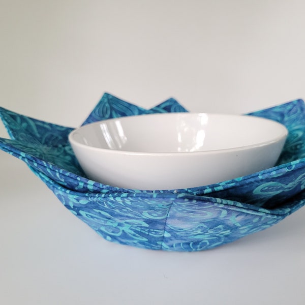 Microwavable Bowl Cozy, Soup Bowl Cozies, Bowl Hot Pad, Bedside Travel Organizer