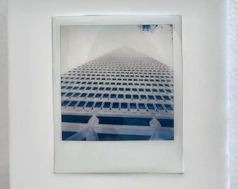 Polaroid & Resin Art 'TransAmerica'