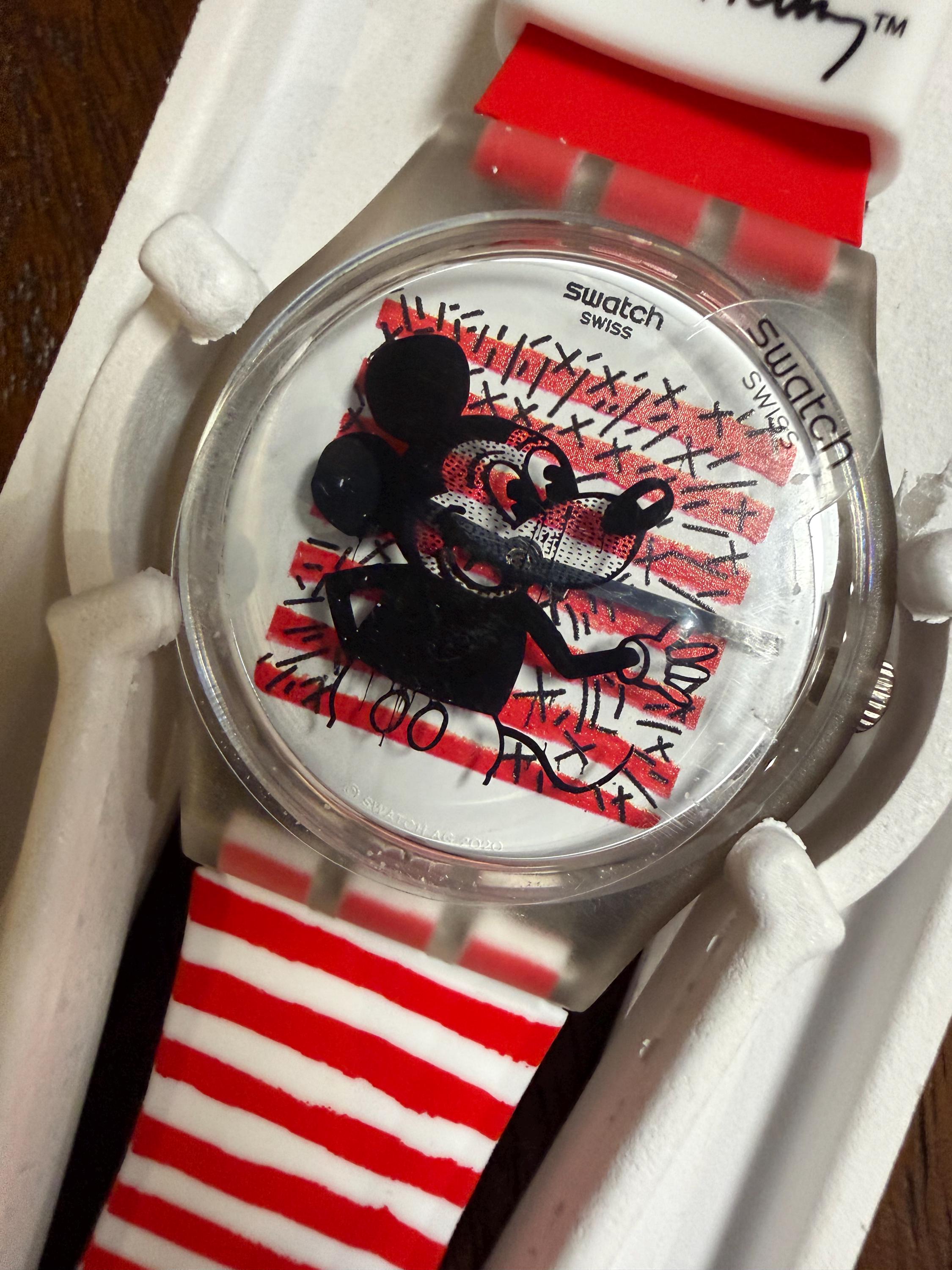 Keith haring swatch watch - Etsy 日本