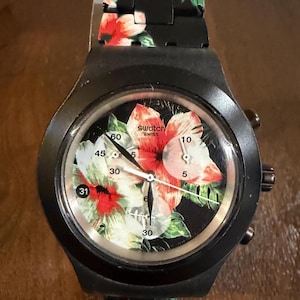 Swatch Flower Watch - Etsy
