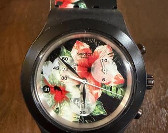 Swatch X-large DAISY DAZE SUDK110 From 2004 - New in Box - New