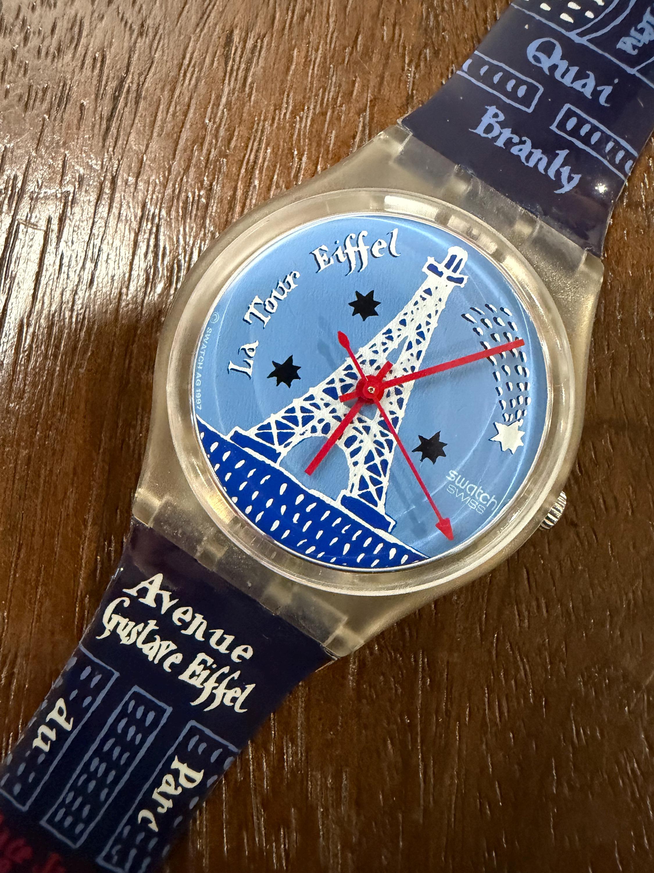 Swatch watch paris - Etsy 日本