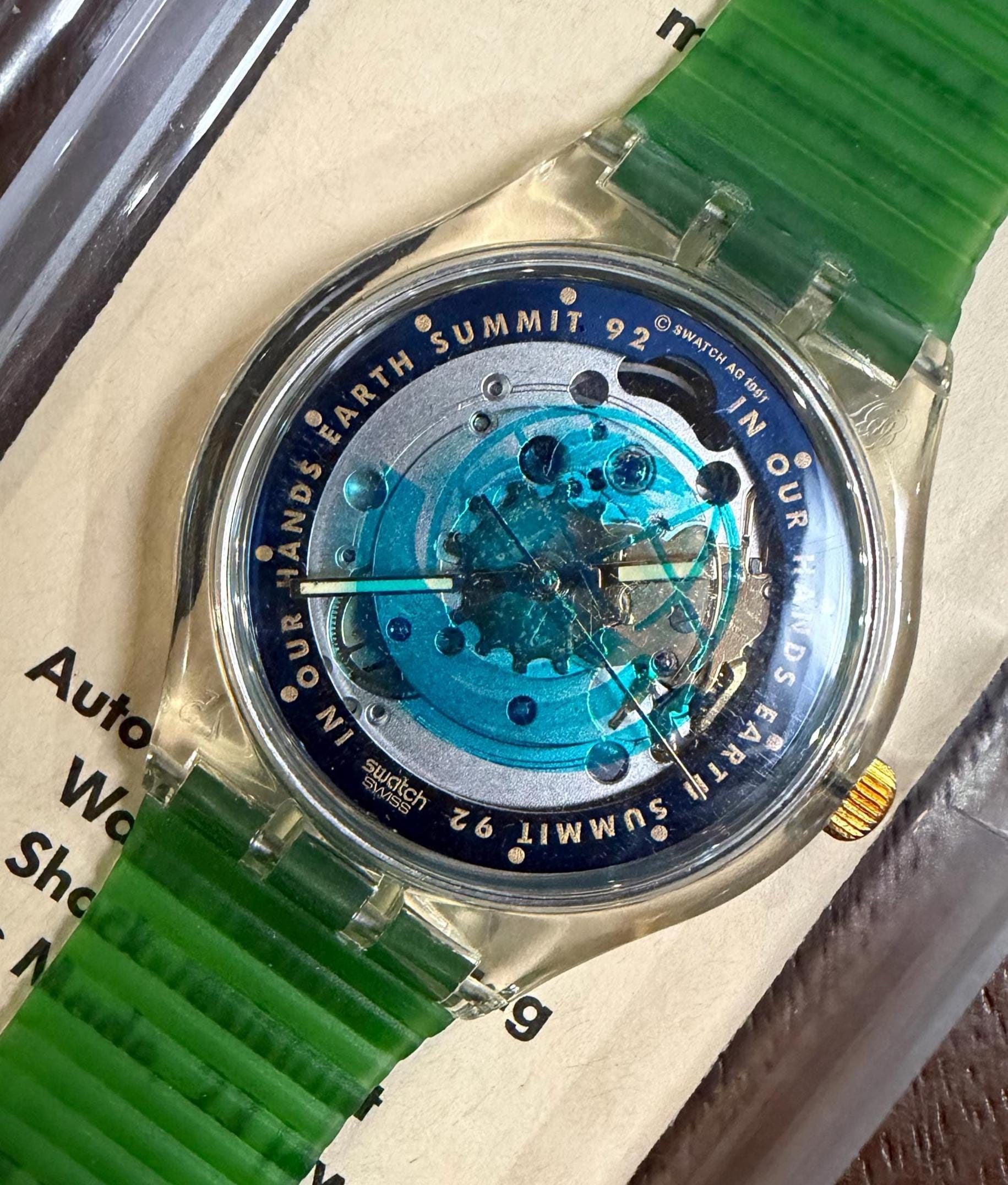 90s automatic swatch watch - Etsy 日本