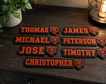 Chicago Bears | Custom Name Signs