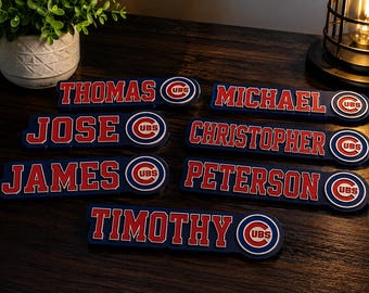 Chicago Cubs | Custom Name Signs