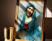 Our Lady of Sorrows Printable Wall Art, Catholic Digital Download, Virgin Mary Print, Marian Wall Decor, Religious Art, Catholic Gift