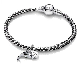 Pandora Dream Journey Bracelet Set - Black Orca Pendant - Simple and Fashionable Birthday Gift - "Free Gift Box Included"