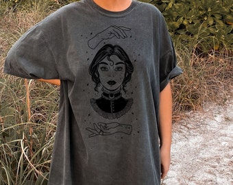 Oversized Wednesday Themed Tee - Comfort Colors Brand