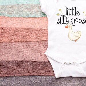 Little Silly Goose - Baby Onesie - Shower Gift - Newborn Gift - New Mother Gift
