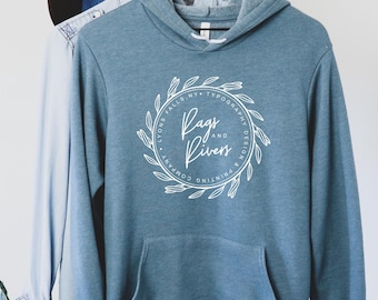 Rags and Rivers Branded Hooded Sweatshirt