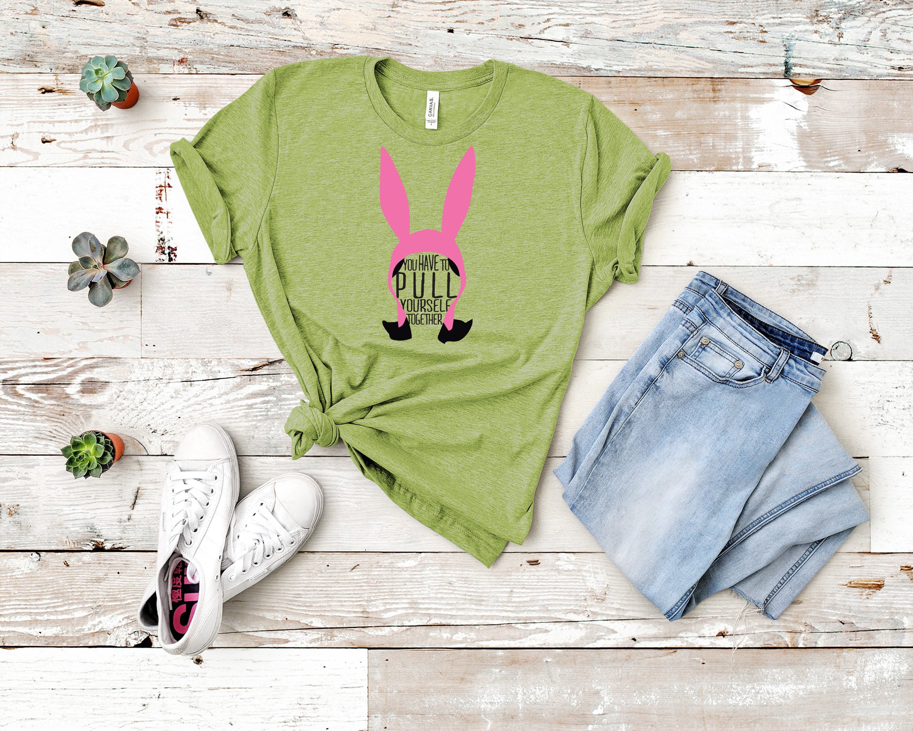 RagsnRivers Louise Belcher - Bobs Burgers Fan - You Have to Pull Yourself Together! - Unisex Adults - Funny Gift