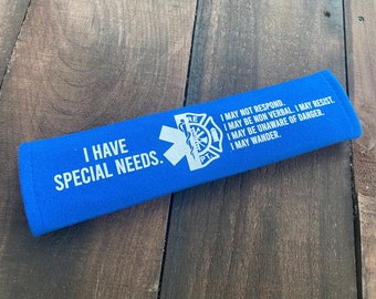 Special Needs Seatbelt Covers - Fundraiser - Team Jacob