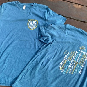 Lewis County NY - Kamer van Koophandel - Plaatsnamen - Unisex Tee