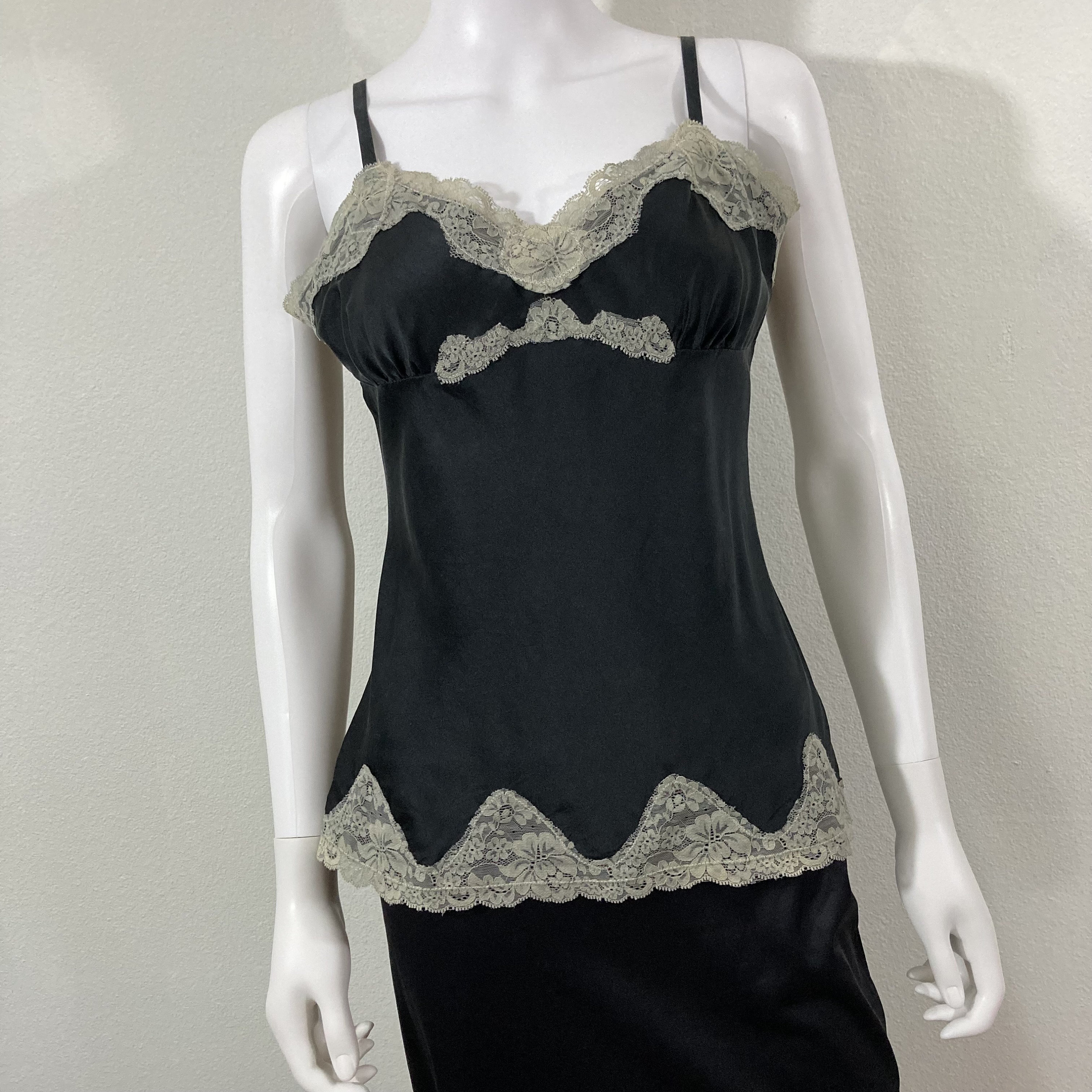 FALCON & BLOOM Cami Clean Grey Silk camisole top with lace  Silk camisole  top, Silk camisole, Silk spaghetti strap top