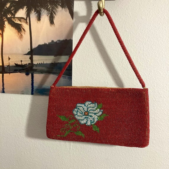 Vintage 40’s Beaded Purse