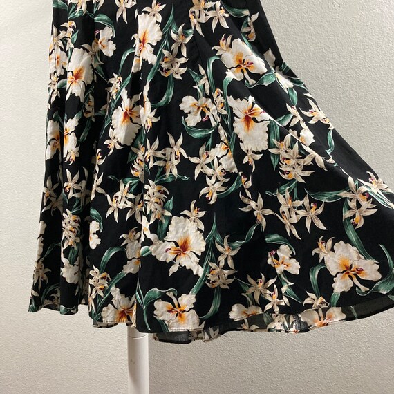 90s Orange Hawaiian Mini Dress main image 1