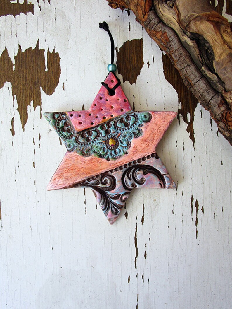 Star Of David Wall Hanging Jewish Symbol Magen Image 0
