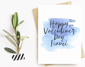Biglietto d'auguri di San Valentino felice, biglietto di San Valentino, biglietto di San Valentino per il fidanzato