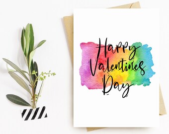 LGBTQ+ Card Gay Pride Rainbow Card Happy Pride Card for Friend Card for Gay Couple Pride Card Love is Love Happy Pride Month Card