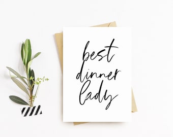 dinner lady gifts