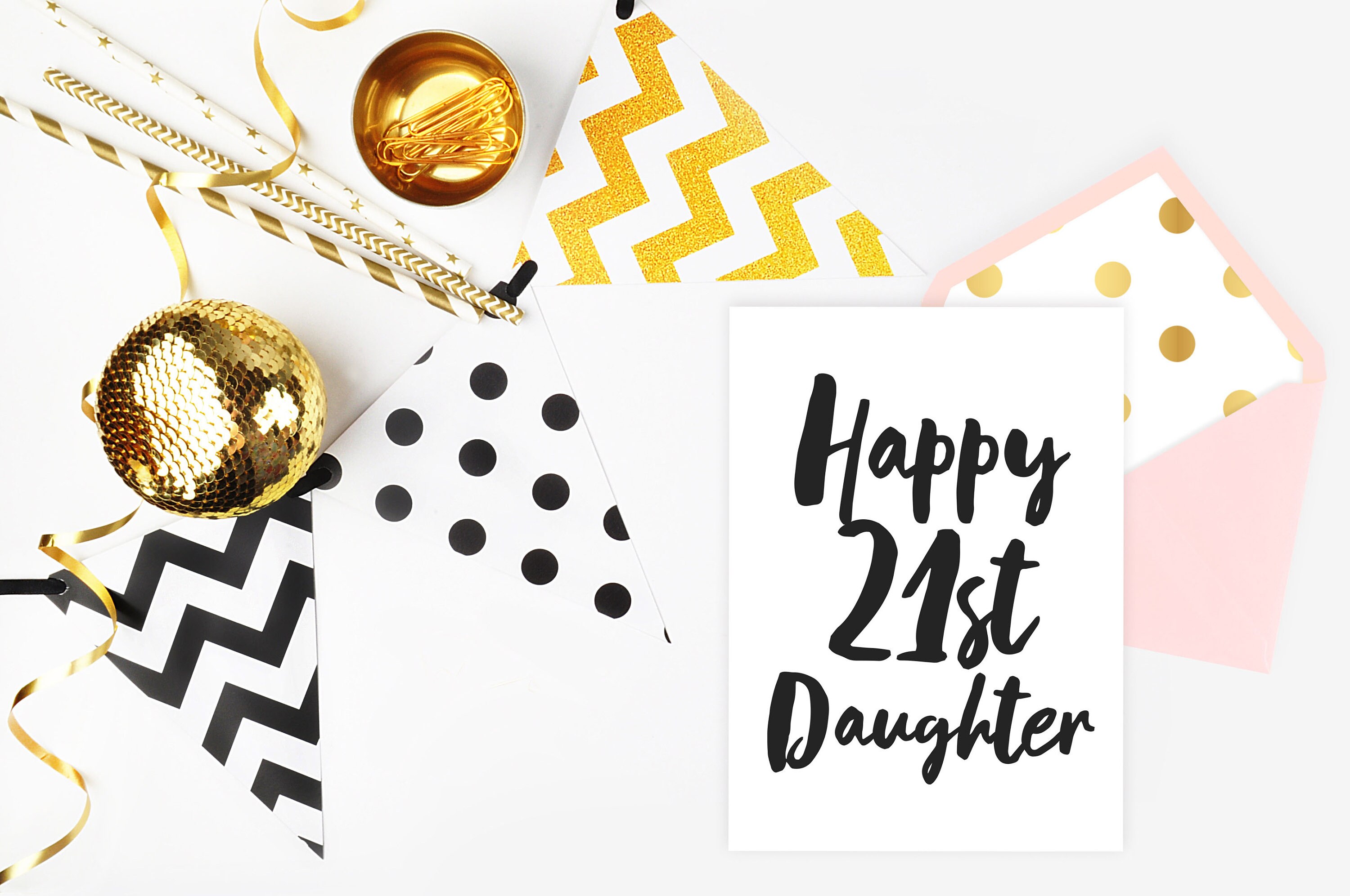 Birthday Card For 21st Birthday 21 Year Old For Daughter Son Friend Anyone