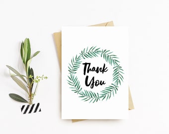 Thank You Greeting Card