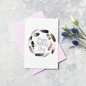 Tarjeta de felicitación del Día de la Madre - Mamá, mamá, madre, tarjeta del Día de la Madre feliz