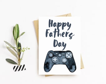 Biglietto d'auguri per la Festa dei Padri - Gamer