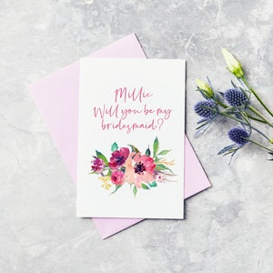 Serez-vous ma carte de demoiselle d'honneur - Mariage, Mariage, Demoiselle d'honneur Proposition