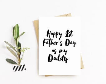 Biglietto d'auguri per il primo giorno dei padri - papà, papà, nonno, nonno, papà, happy Fathers Day Card